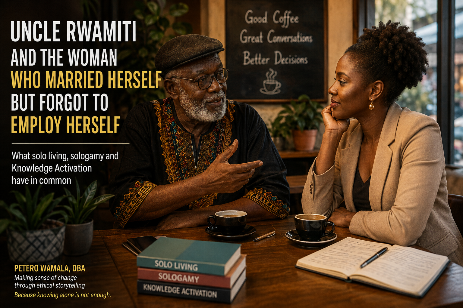 Uncle Rwamiti and the Woman Who Married Herself but Forgot to Employ Herself